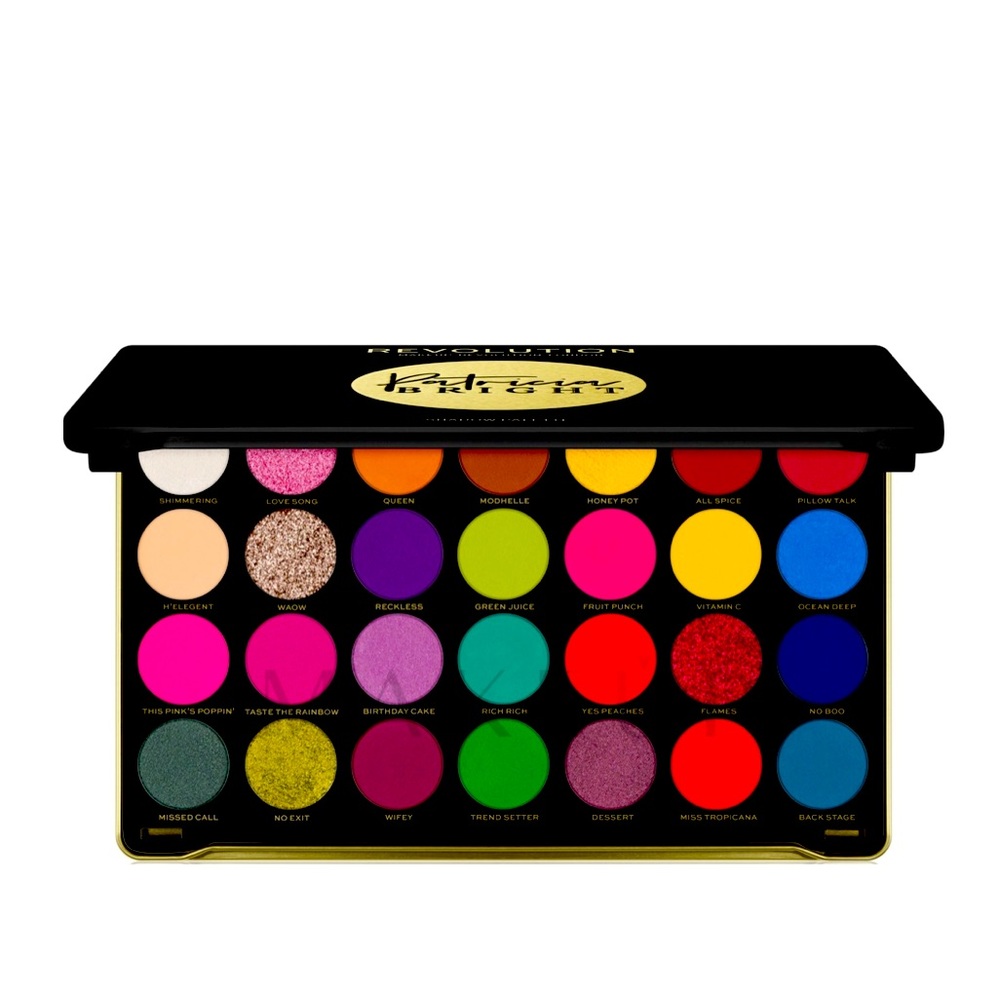 Makeup Revolution palette Patricia Bright Palette